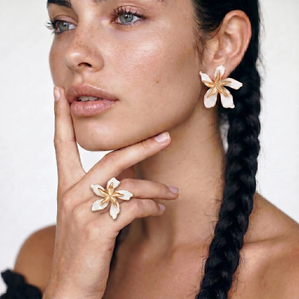 Lily Bloom Ring by studioCHEN
